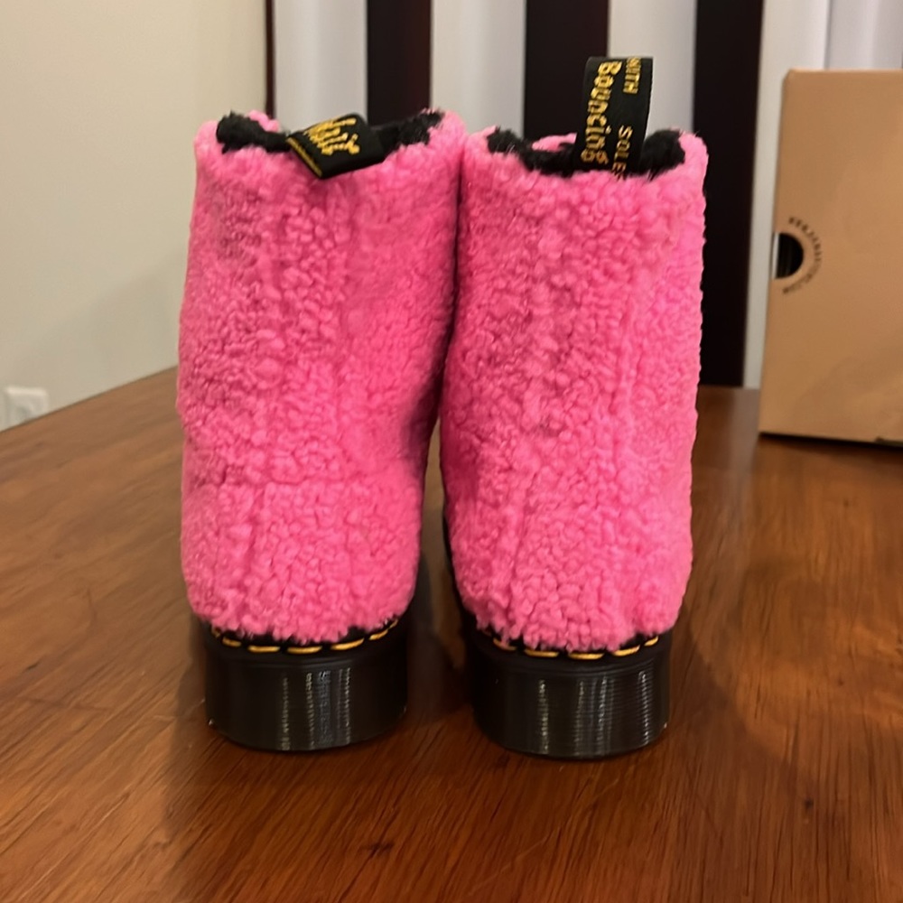 Dr. Martens Air Wair 1460 Pascal Boots Clash Pink 27822682 Womens Size 8 - Picture 8 of 16